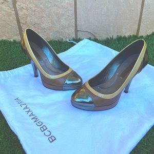 BCBG Max Azria leather pumps 5.5